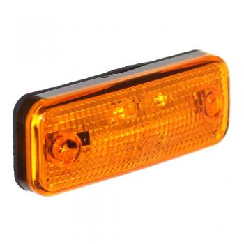 1 LED Begrenzungsleuchte Umrißleuchte 12V - 24V Orange