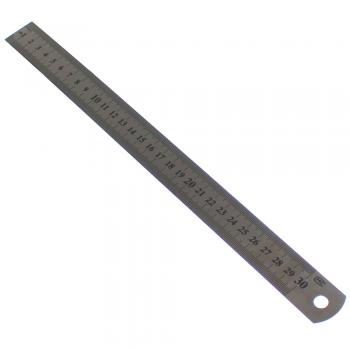 1 Stahllineal 30cm Anreißlineal Lineal Maßstab