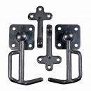 4tlg. Klapphaken & Einfallöse Set XL 2.Wahl