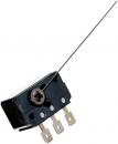 1 Mikroschalter Microswitch mit Fahne  für Flipper Münzzähler Tilt